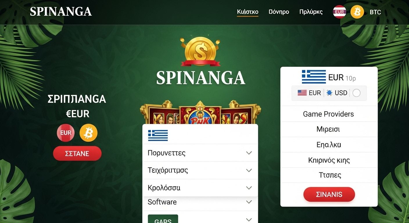 Υποστήριξη τοπικής γλώσσας και νομίσματος spinanga casino review